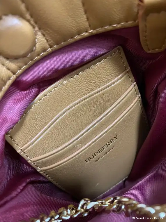 Official FirstBag Ru Bucket Lola BURBERRY MICRO Bag 0526